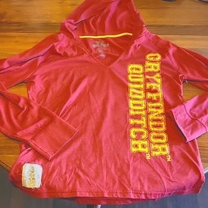 Universal studios Harry Potter long sleeve women's shirt NWT